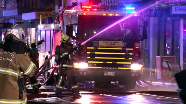 Video released of Melbourne synagogue arson attack as police suspect link to other crimes