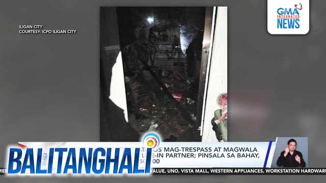 Lalaki, arestado matapos mag-trespass at magwala sa bahay ng dating live-in partner; pinsala sa bahay, tinatayang nasa P150,000 | Balitanghali