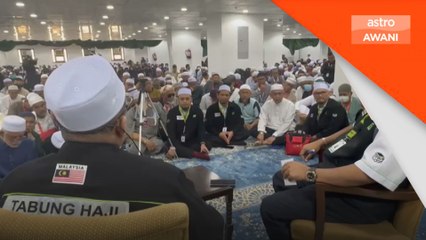 Menjelang wukuf, jemaah menjalani pengajian dan ibadat umrah