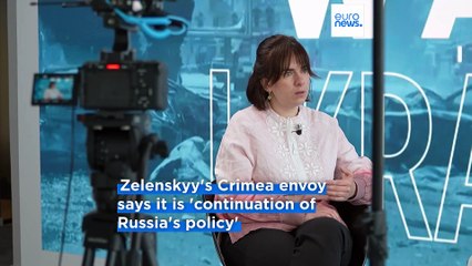 Crimea is Russia’s training ground for colonisation, Kyiv envoy says