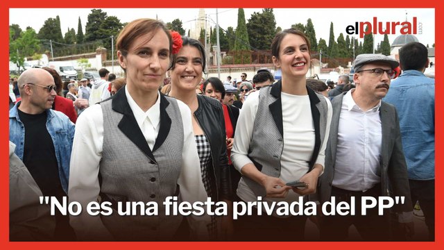 Mónica García señala a Ayuso y Almeida por la ausencia del delegado del Gobierno en San Isidro