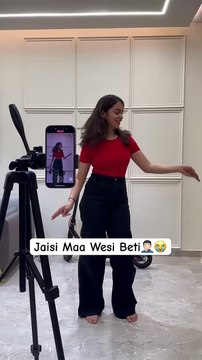 LIKE MOTHER, LIKE DAUGHTER🤣#ytshorts #shorts #shortsfeed #viral #comedy #funny #trending #tmkoc #yt