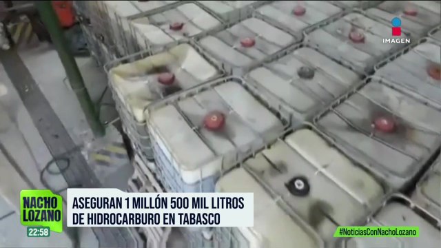 Decomisan 1 millón 500 litros de hidrocarburo robado tras cateos en Tabasco