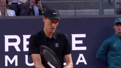 Rome - Sinner ne laisse qu'un jeu à Ruud et s'impose avec la manière