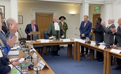 George Murray is Farnham's new town mayor