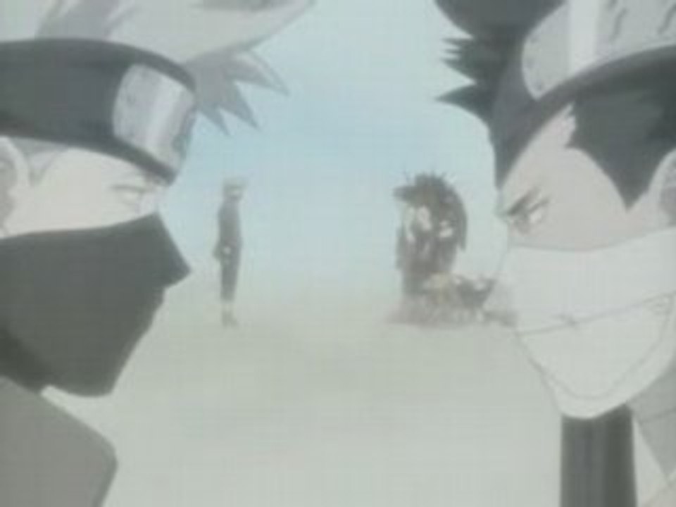 Kakashi VS Zabuza