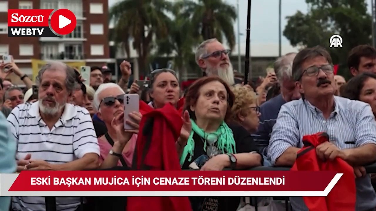 Eski Uruguay Devlet Başkanı Jose Mujica için cenaze töreni düzenlendi