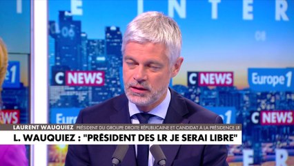 Laurent Wauquiez : «On commence avec un président des LR qui serait ministre de la macronie et on finit avec la même étiquette commune»