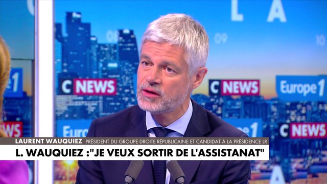 Laurent Wauquiez : «Il faut qu'on sorte du piège de l'assistanat, on arrête le RSA à vie»