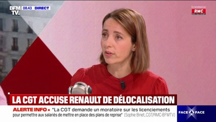 "C'est une honte": Sophie Binet (CGT) réagit à la demande des patrons de Stellantis et de Renault sur l'assouplissement des normes européennes du secteur automobile