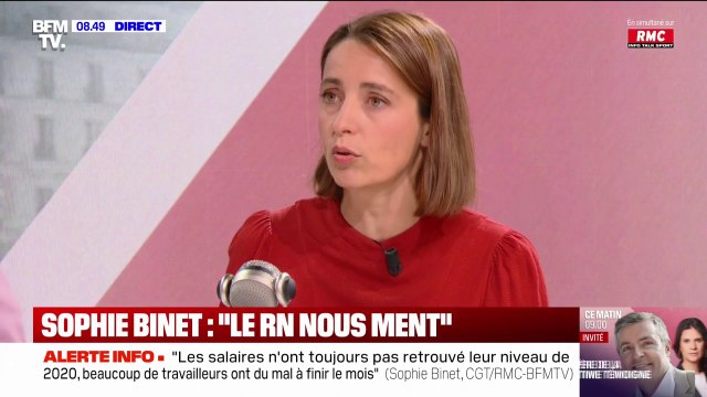 Sophie Binet (CGT): Quand on ferme une usine ou un service public, on fait élire l'extrême droite, et c'est ça que fait Emmanuel Macron