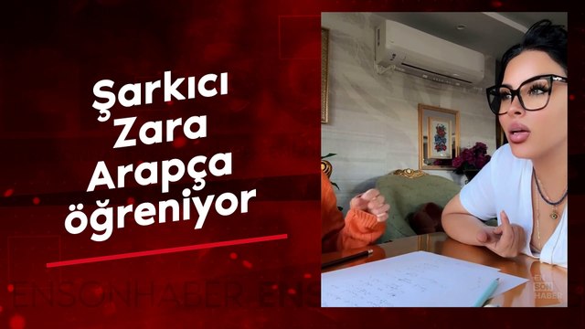 Şarkıcı Zara Arapça öğreniyor: Filtreli paylaşımına yorum yağdı