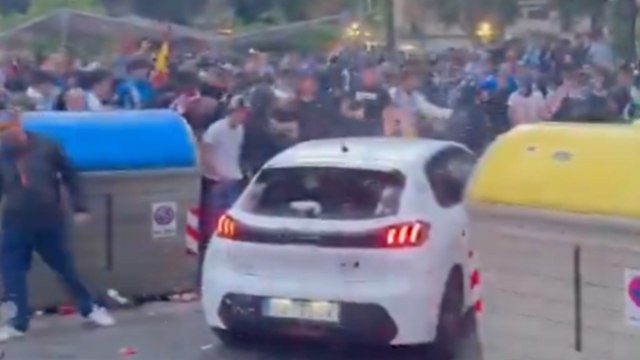 Plusieurs personnes renversées par une voiture avant le derby entre l’Espanyol et le Barça