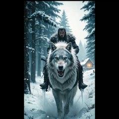Stormborn Hunter: A Dire Wolf’s Growl"****"Frozen Wrath: The Scarred Warrior’s Path"**