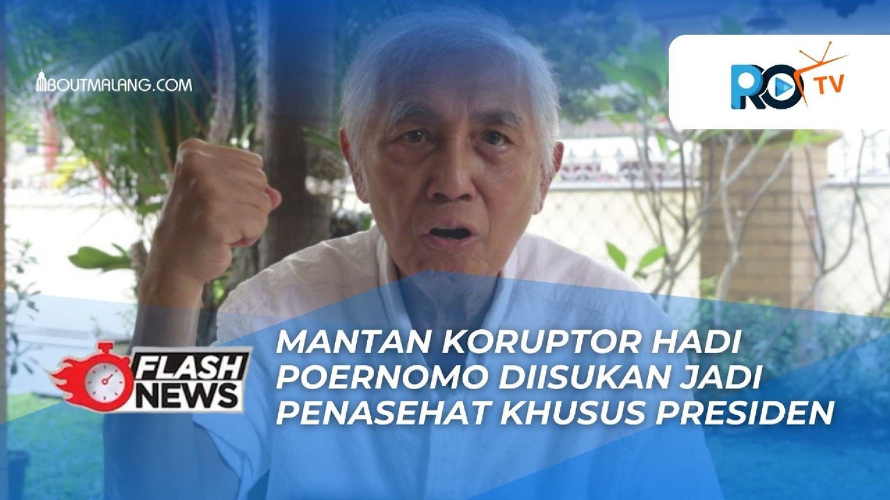 Mantan Tersangka Korupsi Hadi Poernomo Diisukan Bakal Jadi Penasehat Khusus Presiden, KPK Ingatkan Risiko Korupsi Baru