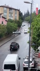 İETT otobüsü, çok sayıda kazaya sebep oldu