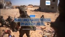 Israel anuncia nova ofensiva em Gaza com fortes ataques aéreos