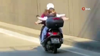 Bursa’da tehlikeli yolculuk