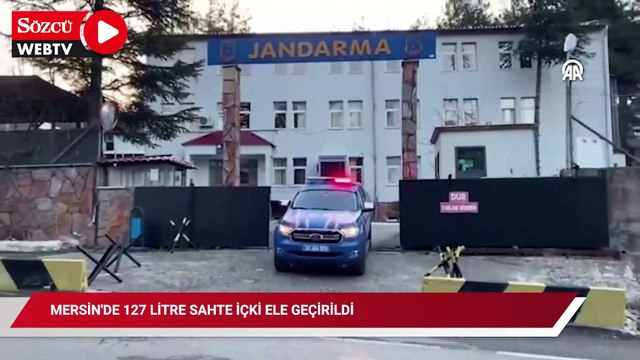 127 litre sahte içki ele geçirildi
