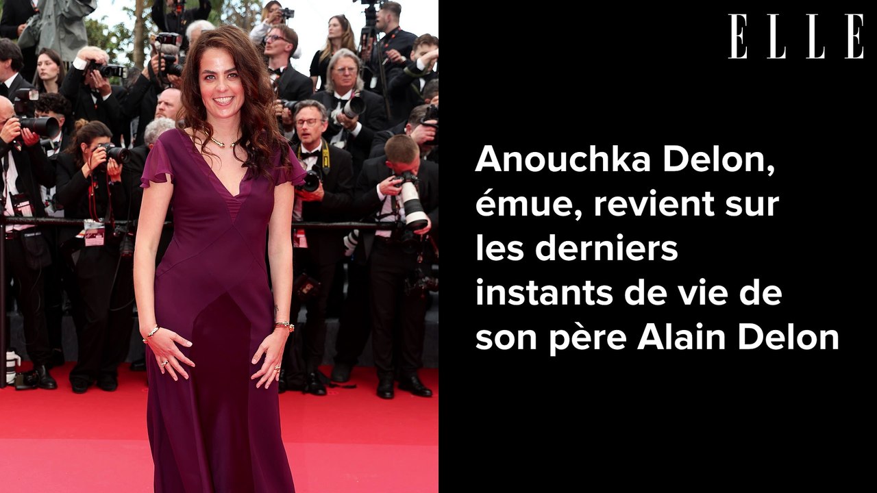 Anouchka Delon, émue, revient sur les derniers instants de vie de son père Alain Delon