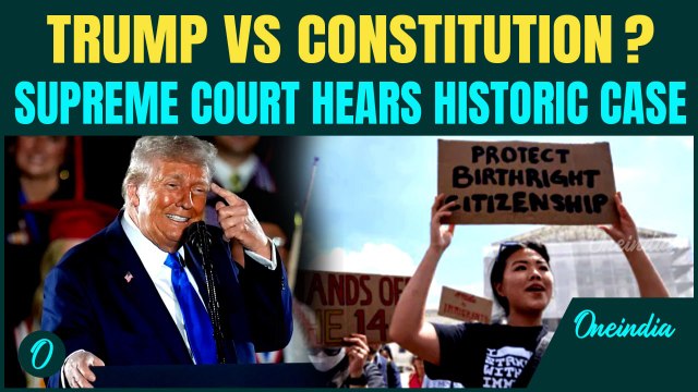 Trump’s Push To End Birthright Citizenship Hits Supreme Court In EXPLOSIVE Constitutional Showdown