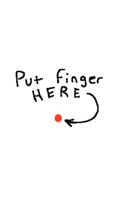 PUT FINGER HERE #GoneDiamondIss