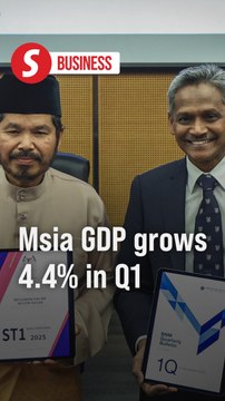 Malaysia's GDP growth moderates to 4.4% in Q1