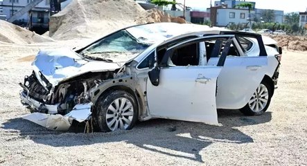 Osmaniye’de sağanak sonrası dere taştı, araçlar suya kapılıp sürüklendi