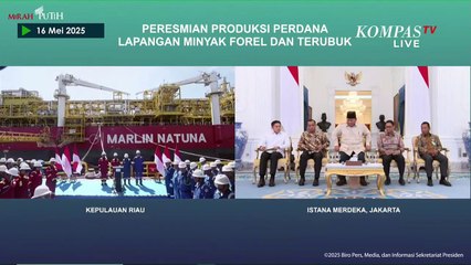 [FULL] Hormat Prabowo ke Para Pekerja! Resmikan Produksi Perdana Lapangan Minyak Forel & Terubuk