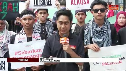 Himpunan solidariti hari Nakba Palestin