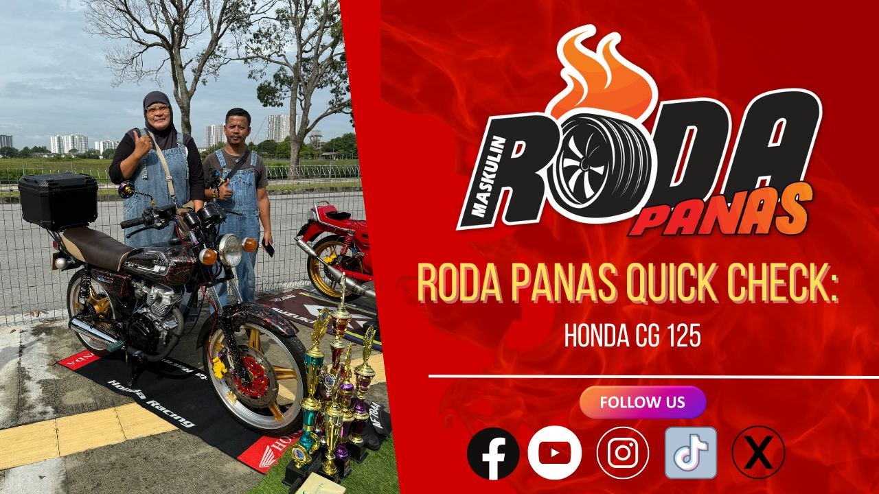 RODA PANAS QUICK CHECK : HONDA CG 125
