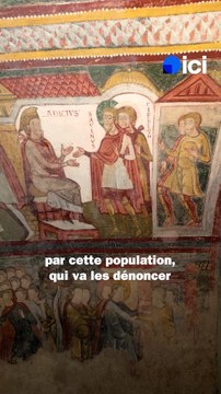 Au cœur de la crypte de l'Abbaye de Saint-Savin