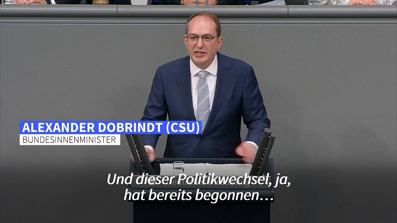 Migration: Dobrindt warnt vor Gefährdung politischer Stabilität