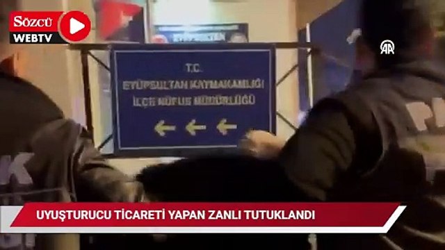 Kağıthane'de uyuşturucu ticareti yapan zanlı tutuklandı