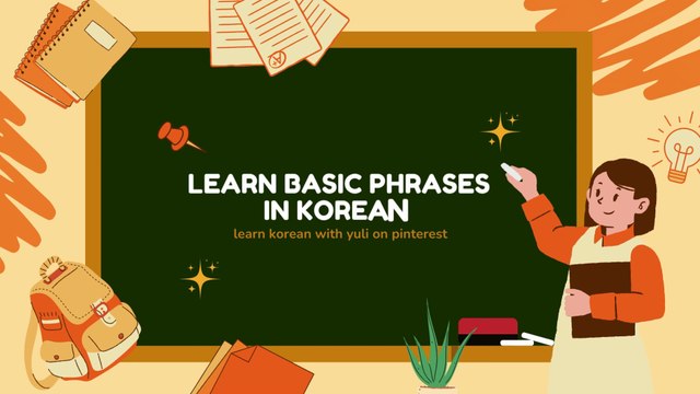 Learn Basic Korean phrases