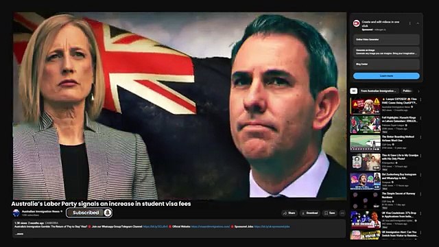 Australia’s Visa Fees Are Going NUCLEAR 🔥 (Students in Shock!) ~ Australia Immigration News 2025