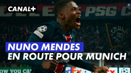 Nuno Mendes en route pour Munich : Les moments forts de la Champions League ⚽️