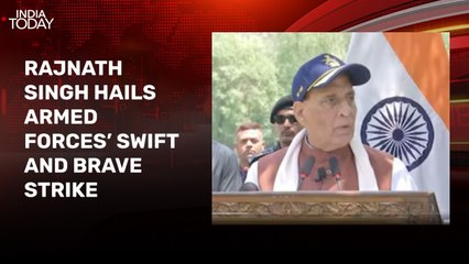 Op Sindoor took out enemies in the time it takes to have breakfast: Rajnath Singh
