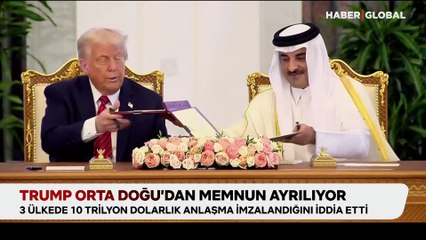 Trump Orta Doğu’dan memnun ayrılıyor