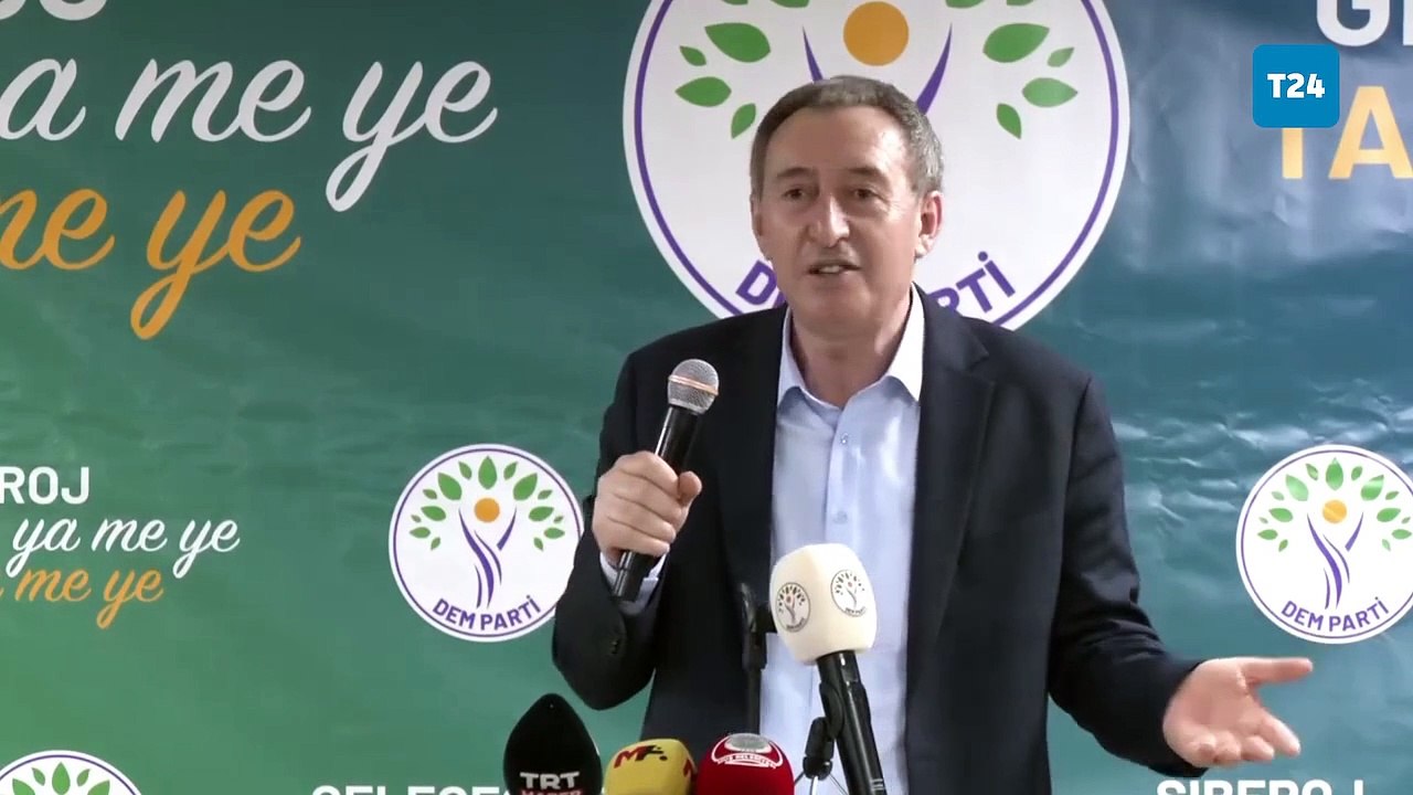 Tuncer Bakırhan: Korucuları işsiz bırakmayacağız; elindeki silahı al, ver sopayı, köyde hayvan baksın