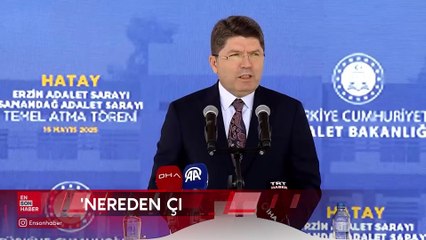 Yılmaz Tunç'tan infaz düzenlemesine ilişkin dezenformatif haberlere tepki