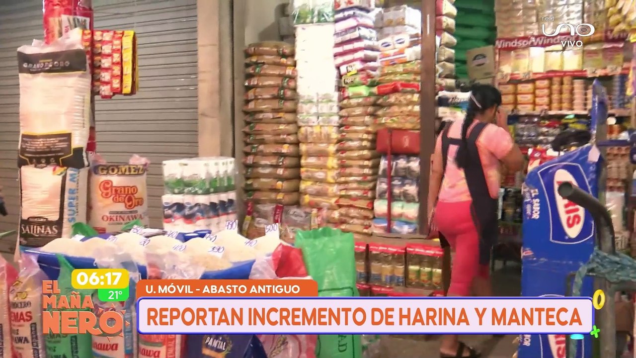 REPORTAN INCREMENTO DE HARINA Y MANTECA
