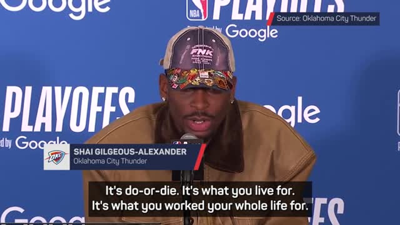 SGA excited for 'do-or-die' Game 7 against Nuggets