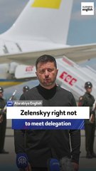 Retired Turkish ambassador: Zelenskyy right not to meet delegation