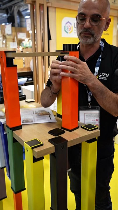 Uzy : Pour réaliser des meubles personnalisés  (Cette vidéo a été réalisée sans contrepartie ni cadeau ni rémunération à la Foire de Paris)