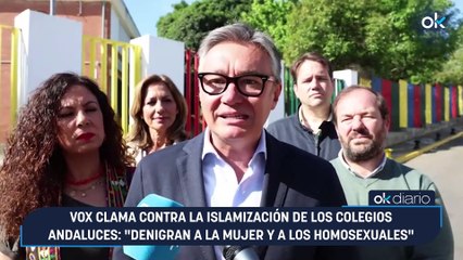 Vox clama contra la islamización de los colegios andaluces: "Denigran a la mujer y a los homosexuales"