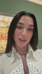 El vídeo de Dua Lipa en el Museo del Prado que está provocando comentarios totalmente inesperados