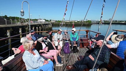 PS Waverley sets off on her first public sail of 2025
