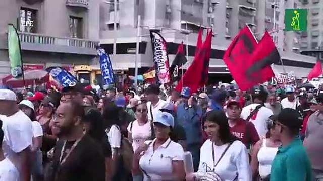 Venezolanos marchan en Caracas por niña repatriada y migrantes detenidos en El Salvador