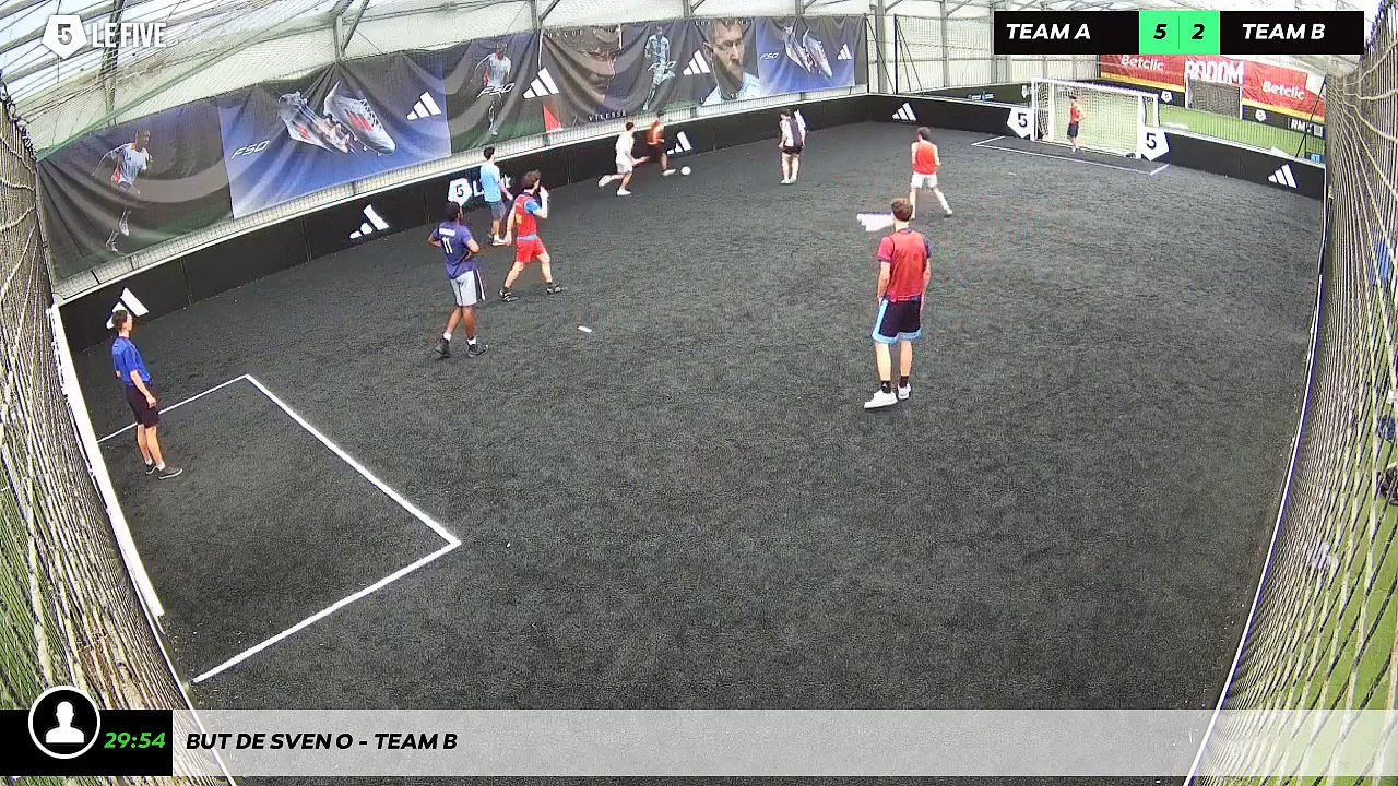 But de Sven O - Team B